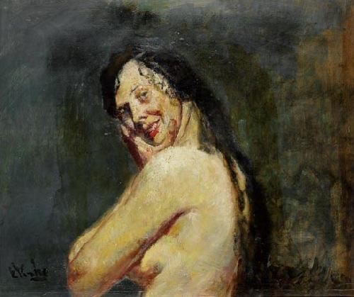 Christian Krohg Modellen oil painting image